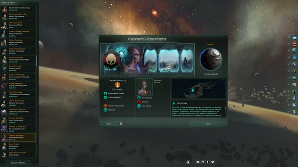 скриншот Stellaris: Necroids Species Pack 2