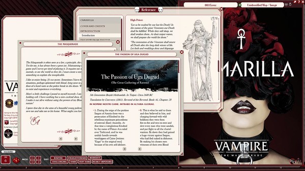 скриншот Fantasy Grounds - Vampire: The Masquerade, The Camarilla 2