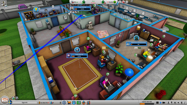 Скриншот из Mad Games Tycoon 2