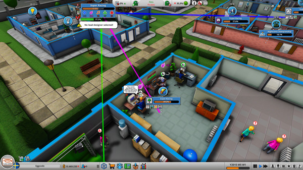 Скриншот из Mad Games Tycoon 2