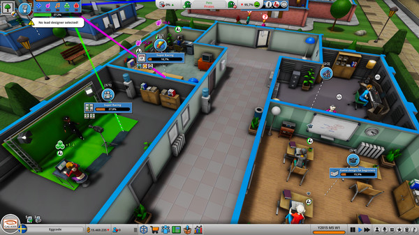 Скриншот из Mad Games Tycoon 2