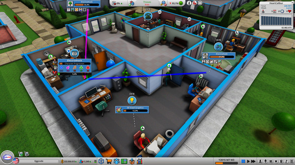 Скриншот из Mad Games Tycoon 2