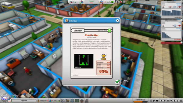 Скриншот из Mad Games Tycoon 2