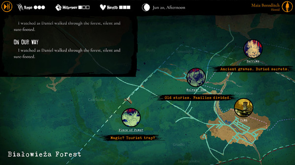 Werewolf: The Apocalypse — Heart of the Forest screenshot