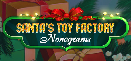 Santa's Toy Factory Nonograms Cover Image