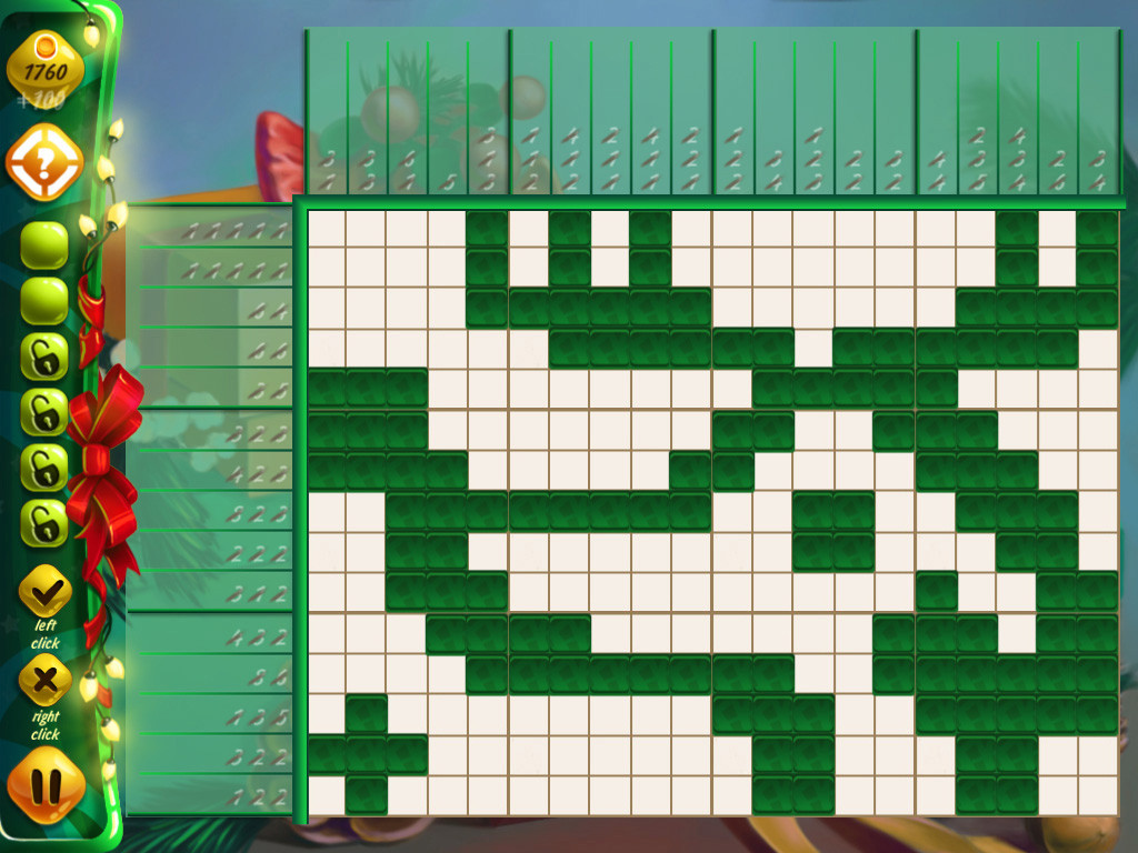 Santa's Toy Factory Nonograms screenshot 1