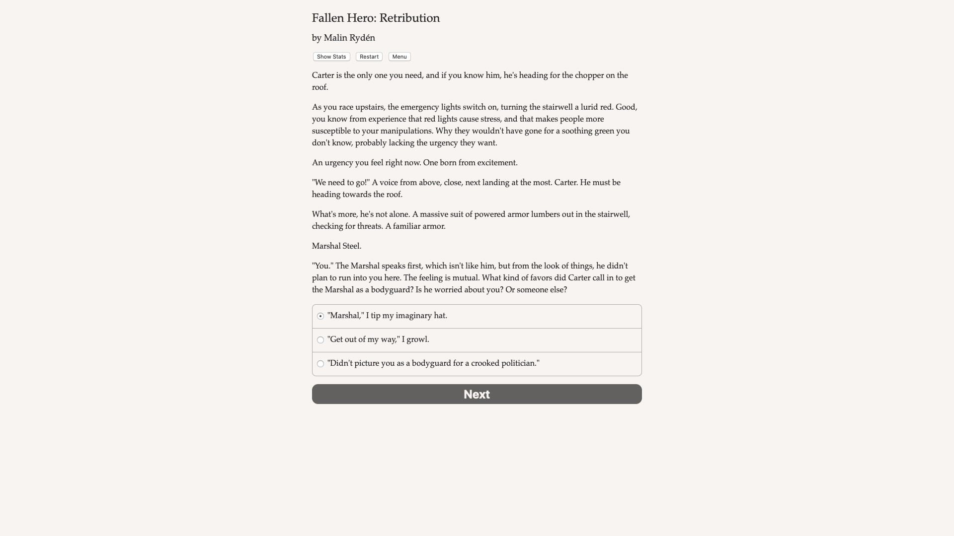 Fallen Hero: Retribution #0