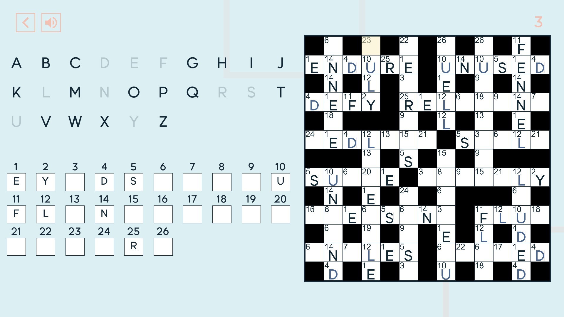 Simply Puzzles: Codewords Demo #3