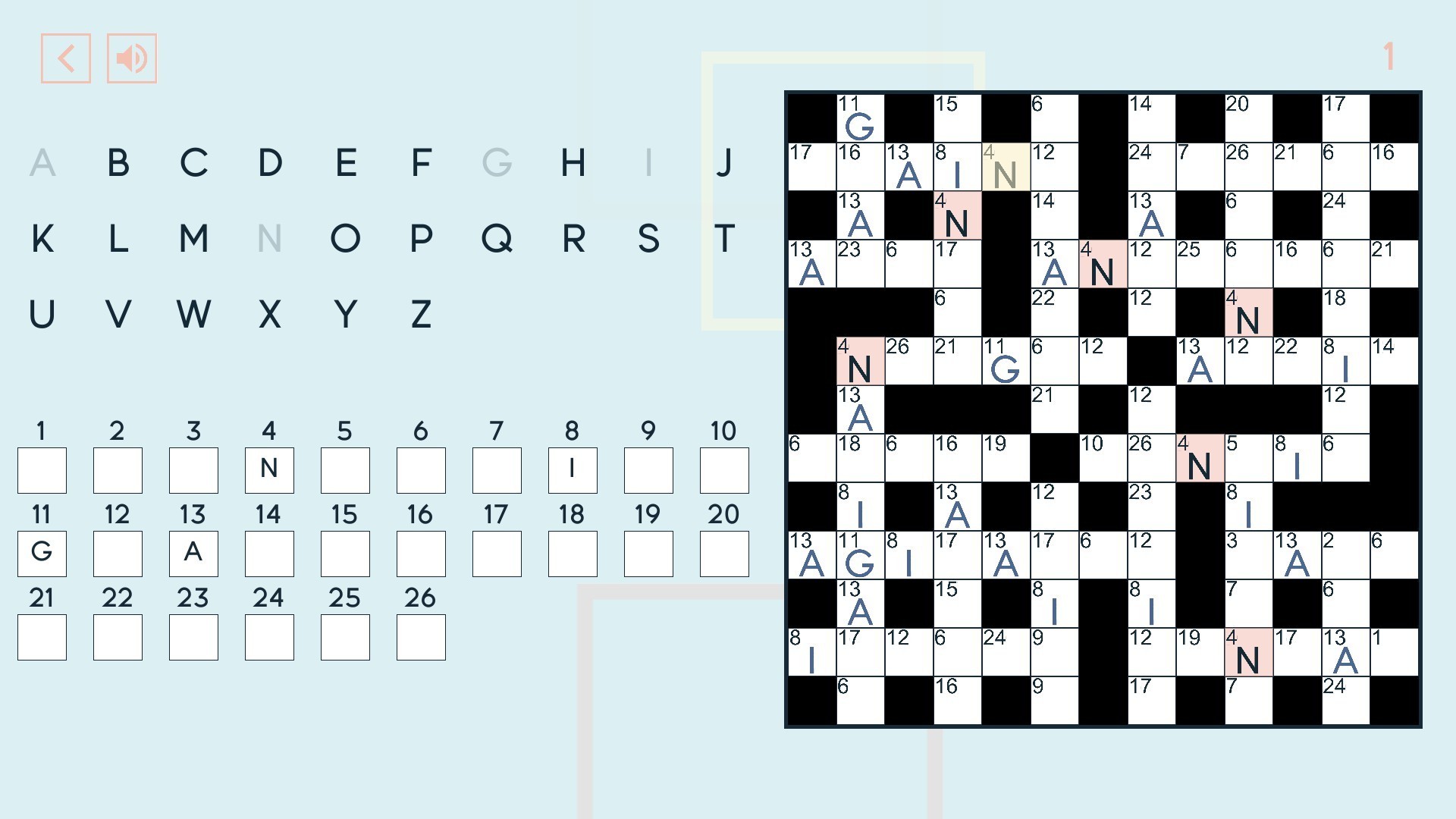 Simply Puzzles: Codewords Demo #0