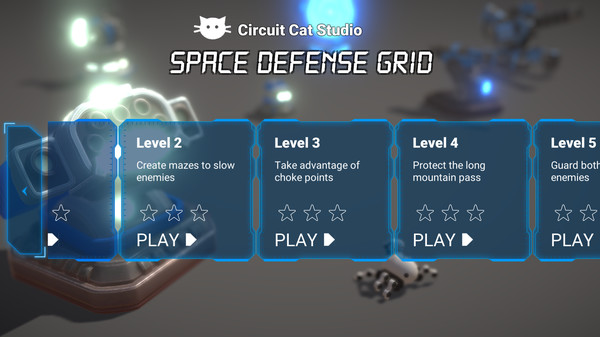 Скриншот из Space Defense Grid