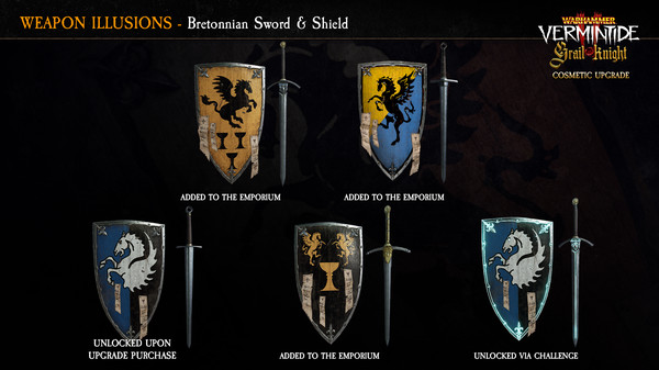 Warhammer: Vermintide 2 - Grail Knight Cosmetic Upgrade
