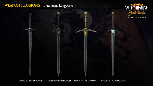 Warhammer: Vermintide 2 - Grail Knight Cosmetic Upgrade
