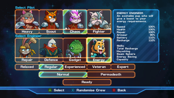 Скриншот из Astro Aqua Kitty