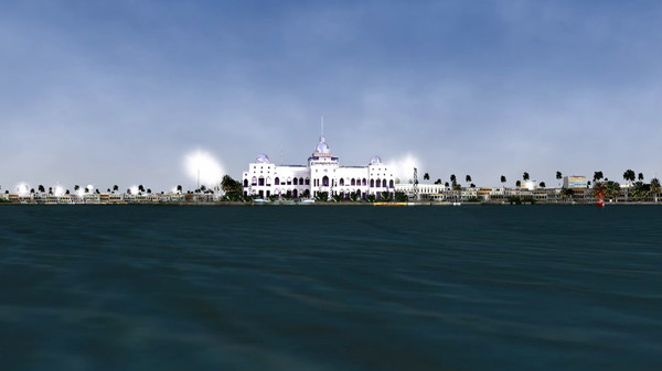 Скриншот из Suez Canal Simulator