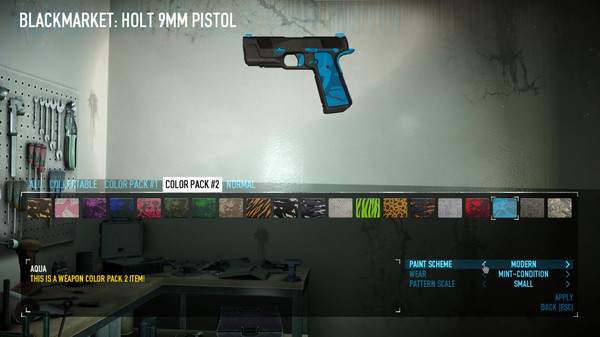 скриншот PAYDAY 2: Weapon Color Pack 2 3