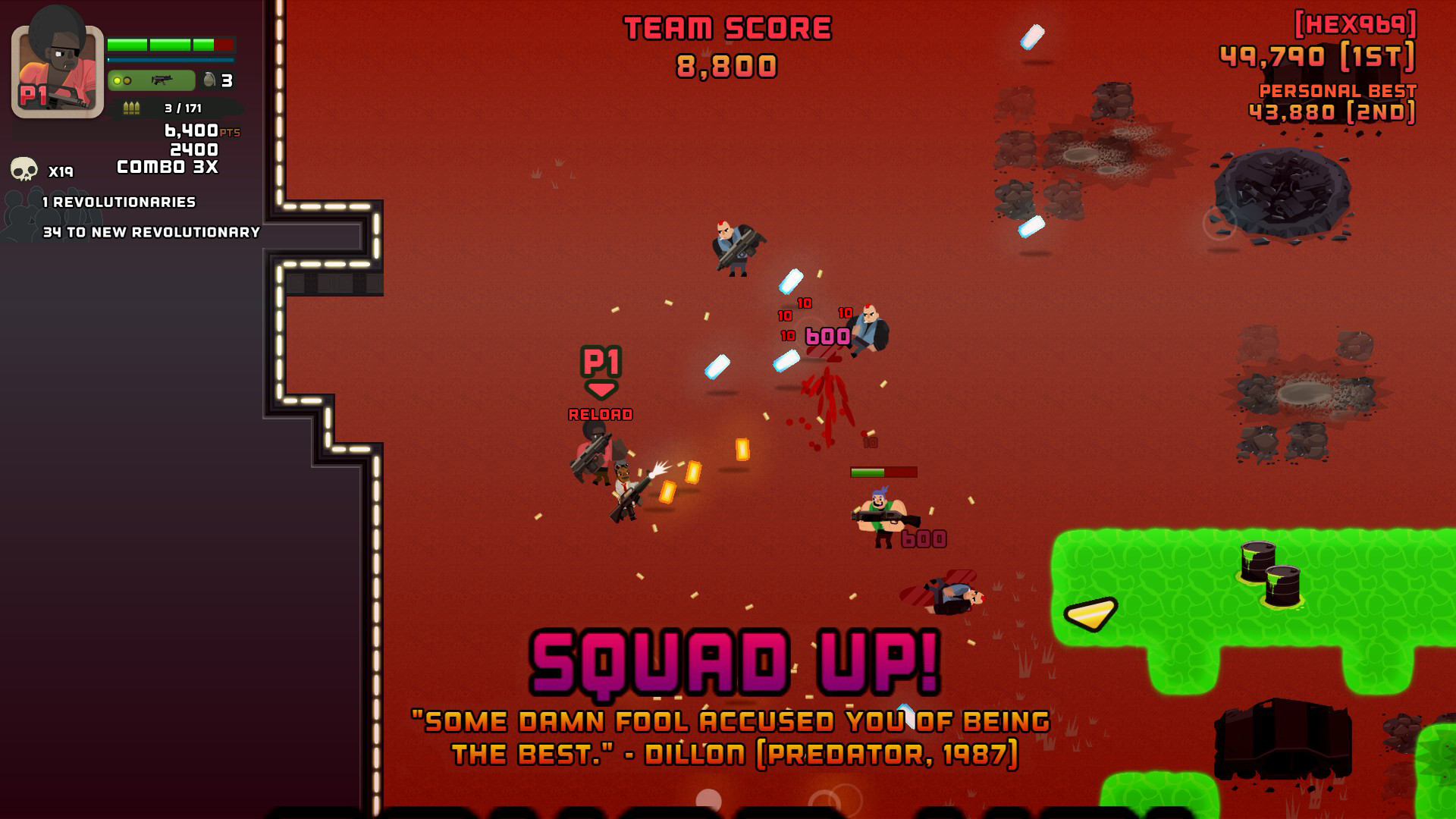 Tango Fiesta - Fascism Fighters 4000 screenshot screenshot 1