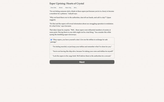 скриншот Esper Uprising: Hearts of Crystal 4