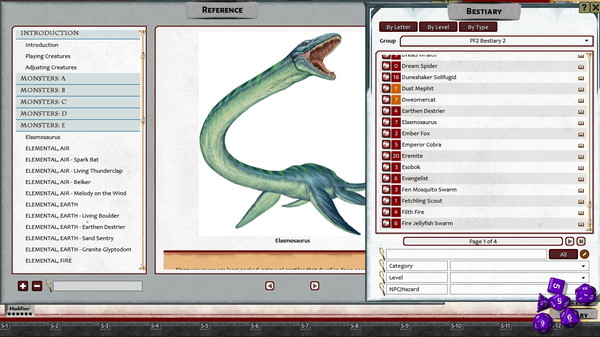 скриншот Fantasy Grounds - Pathfinder 2 RPG - Bestiary 2 2