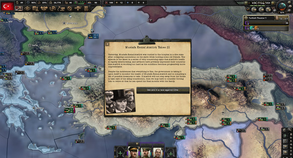скриншот Hearts of Iron IV: Battle for the Bosporus 0