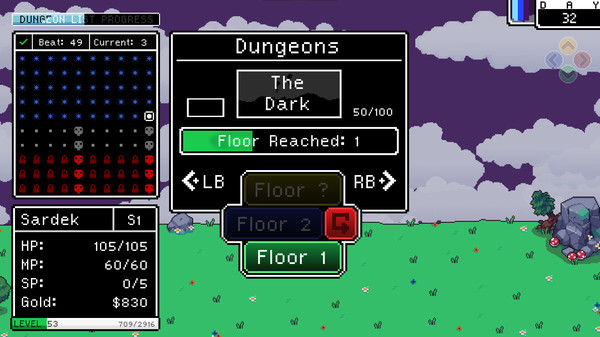 Hearts of the Dungeon List