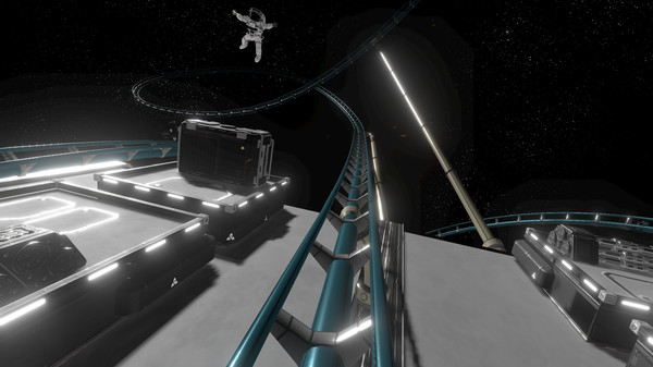 скриншот Epic Roller Coasters — Space Station 3