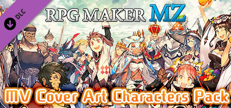 RPG Maker MZ - MV Cover Art Characters Pack banner image