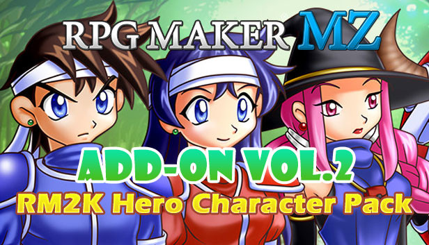 RPG Maker MZ - RPG Character Pack no Steam