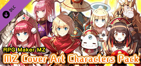 RPG Maker MZ - MZ Cover Art Characters Pack banner image