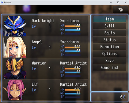 скриншот RPG Maker MZ - Dark Fantasy Resource Pack 0