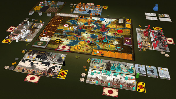 Tabletopia - Scythe: The Rise of Fenris