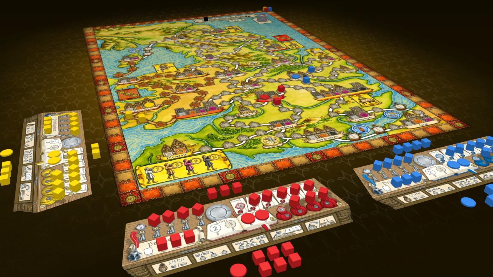 Tabletopia - Hansa Teutonica + Expansions #0