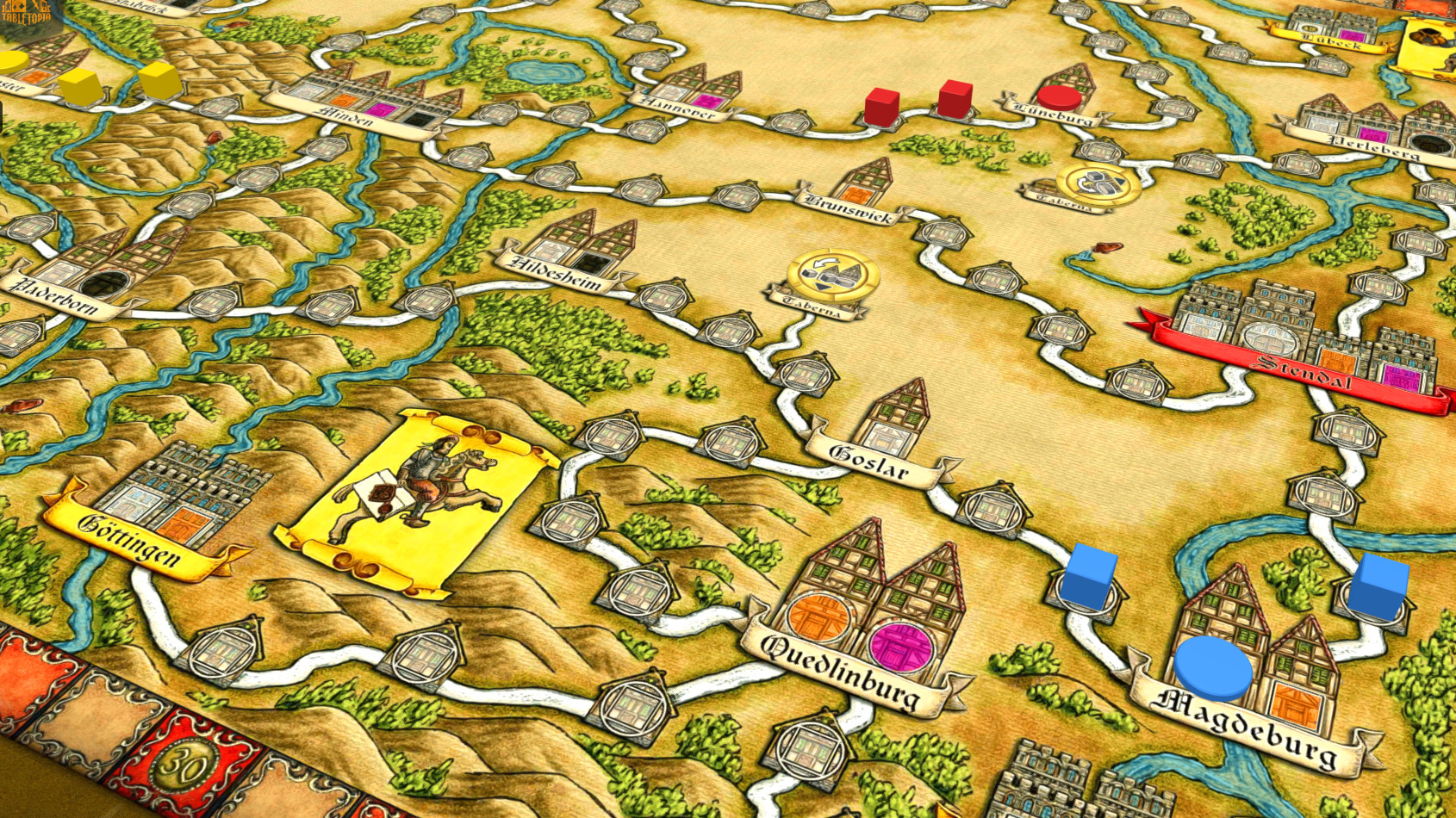 Tabletopia - Hansa Teutonica + Expansions #5