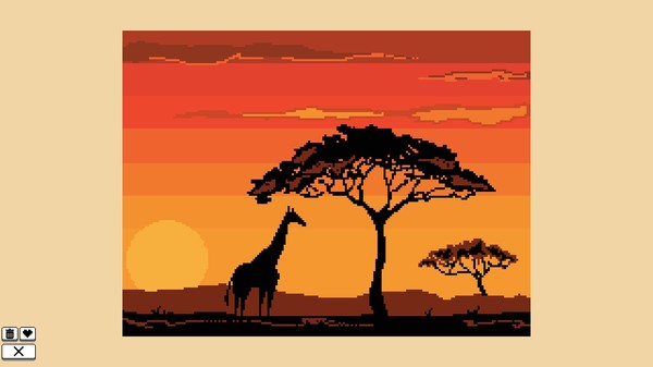 скриншот Coloring Pixels - Safari Pack 3