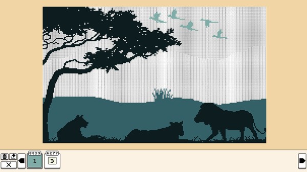 скриншот Coloring Pixels - Safari Pack 4