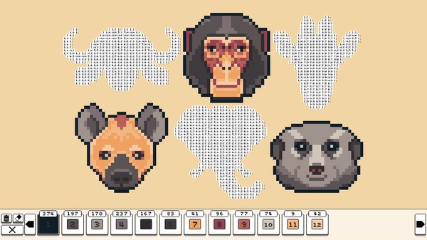 Coloring Pixels - Safari Pack