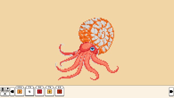 скриншот Coloring Pixels - Dinosaurs Pack 2