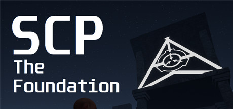 Scp logo with a dark theme