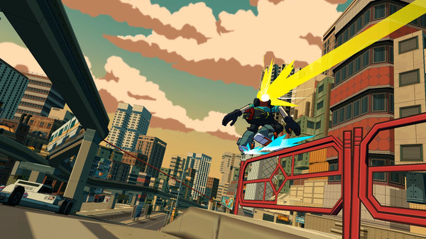 Скриншот из Bomb Rush Cyberfunk