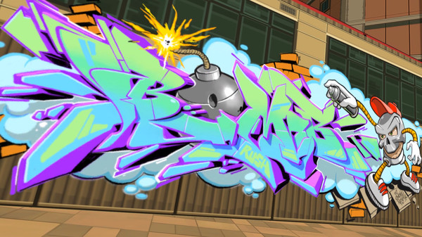 Скриншот из Bomb Rush Cyberfunk