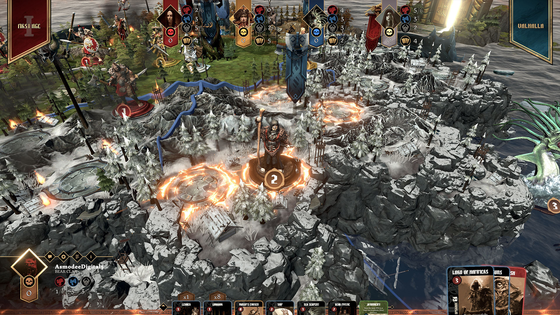 Blood Rage Digital Edition Mystics Of Midgard On Steam