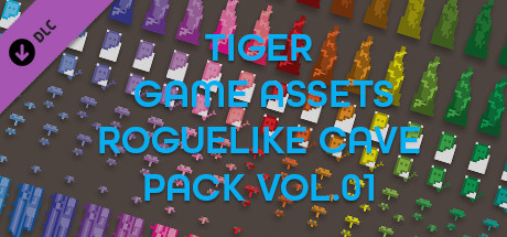 TIGER GAME ASSETS ROGUELIKE CAVE PACK VOL.01
