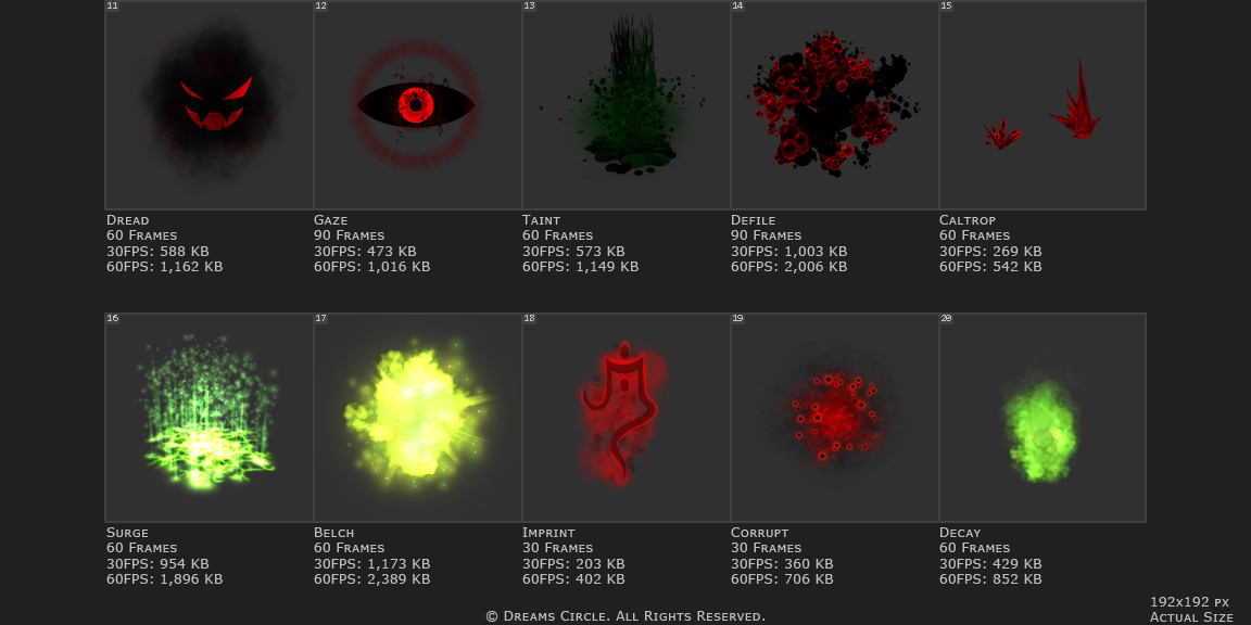 RPG Maker VX Ace - Animations Collection: Cursed Kingdoms #2