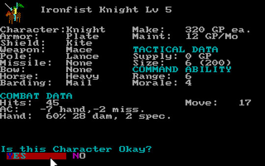 Скриншот из Sword of Aragon
