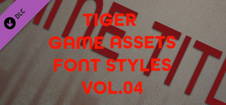 TIGER GAME ASSETS FONT STYLES VOL.04