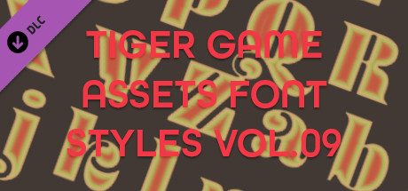 TIGER GAME ASSETS FONT STYLES VOL.09 banner image