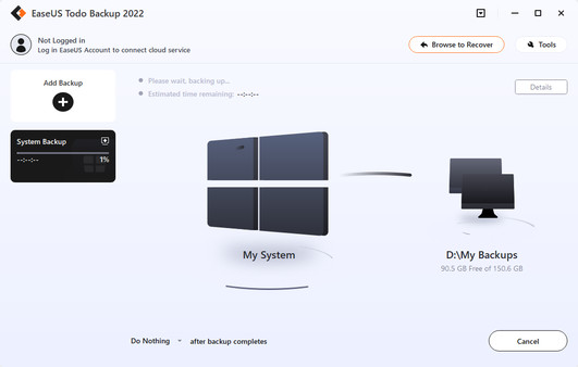EaseUS Todo Backup Home