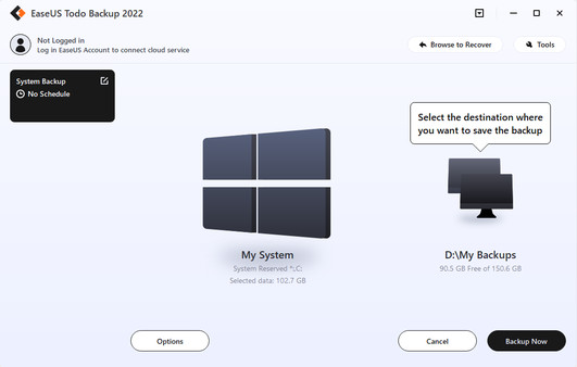 EaseUS Todo Backup Home