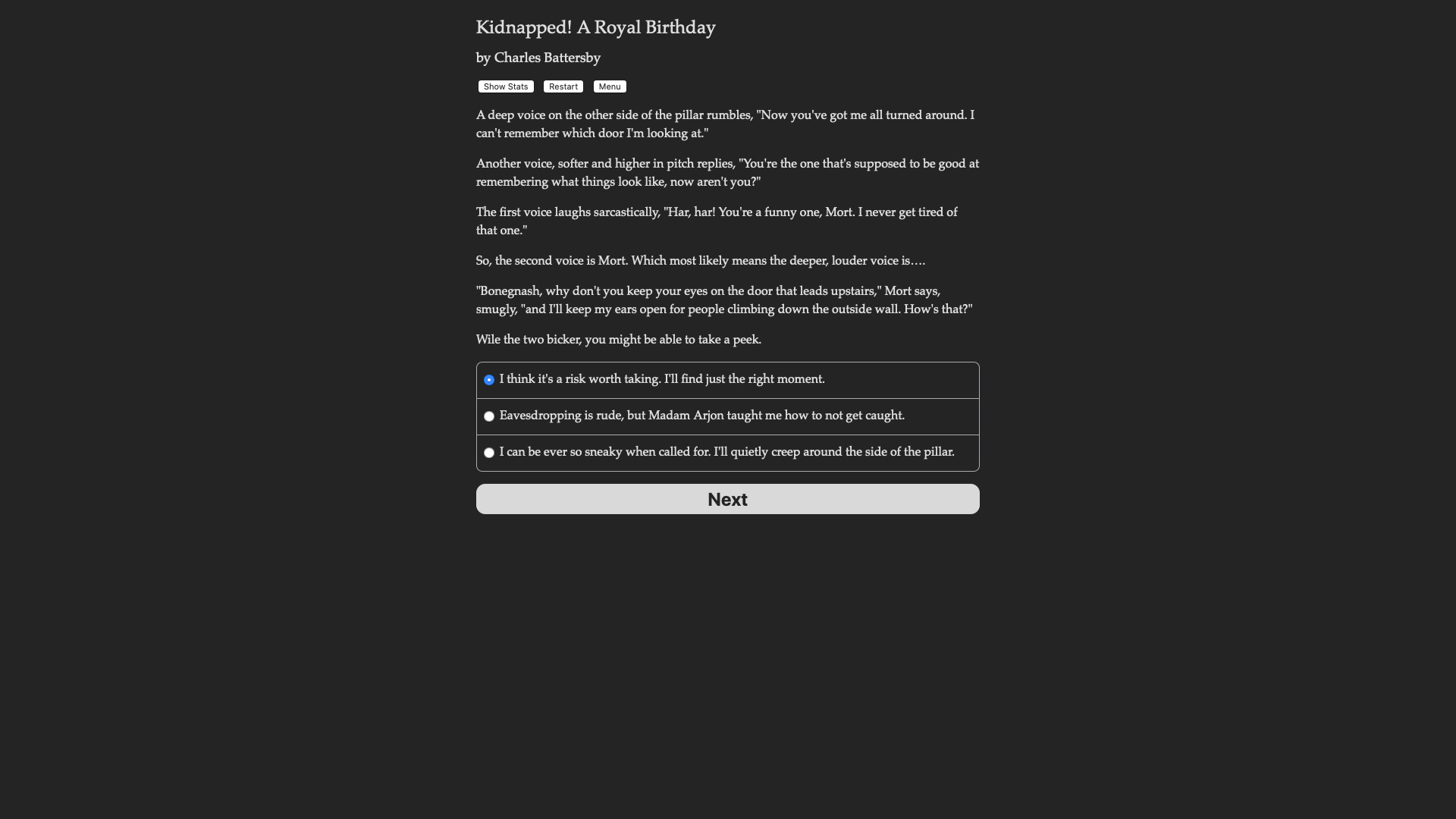 Kidnapped! A Royal Birthday Demo #4