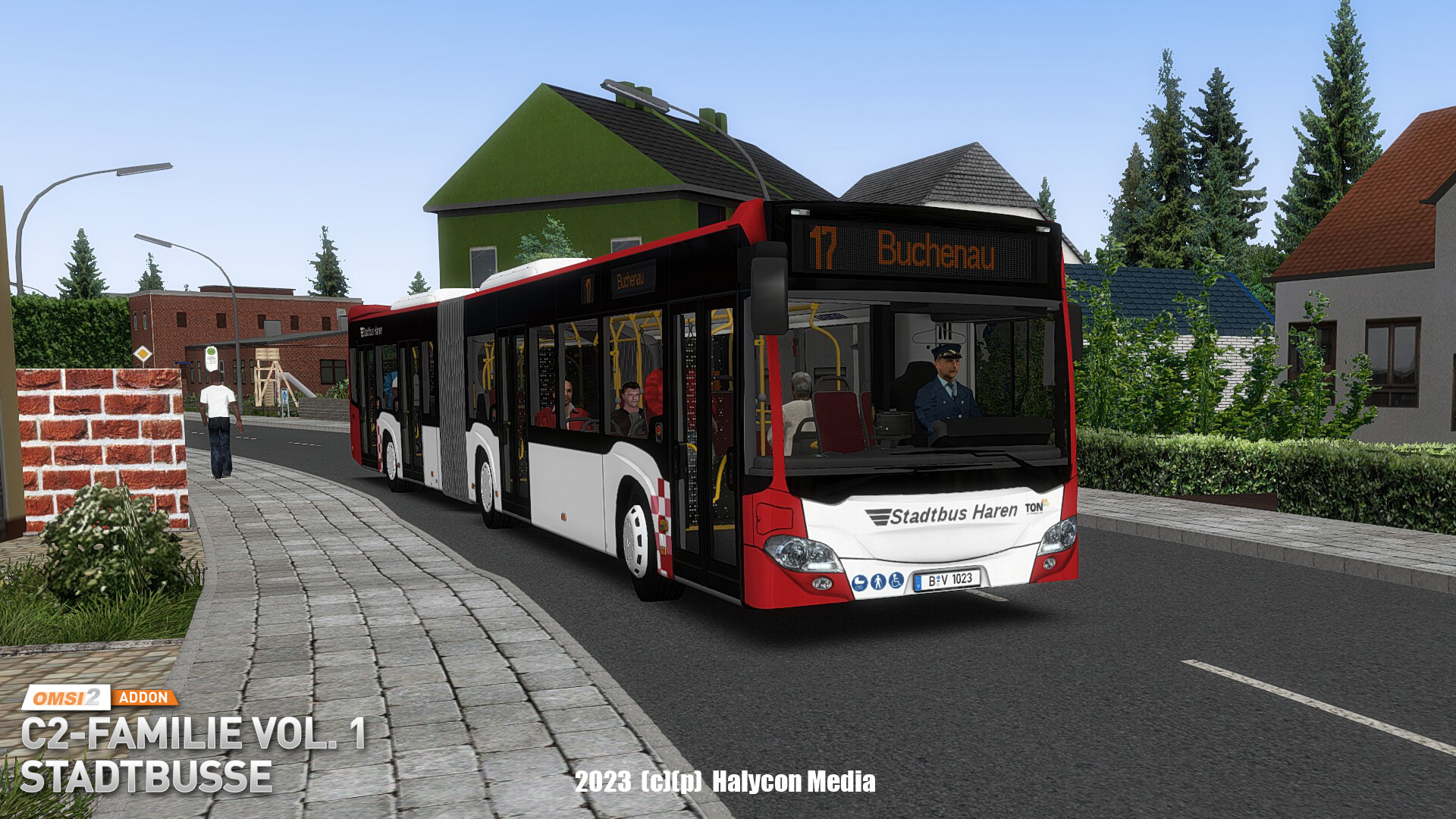 OMSI 2 Add-on C2 Family Vol. 1 City Buses Featured Screenshot #1