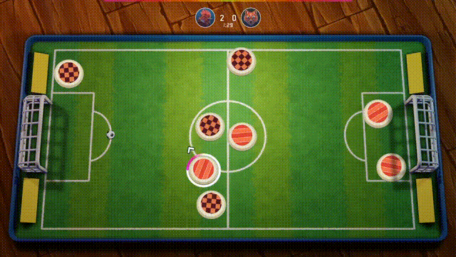 Super Button Soccer: jogo de futebol de botão virtual brasileiro entra para  o Steam Greenlight